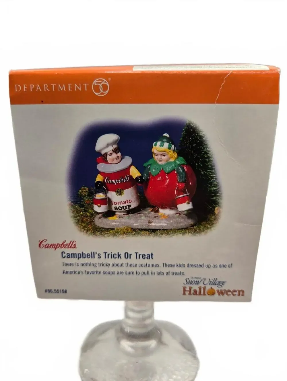 Dept 56 Snow Village Campbell's Trick Or Treat Halloween Figurine 5655198